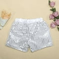 thumbnail image 4 of Shorts Outfit for Girls Women's Shorts Medium Big Girl Short Gymnastics for Girls Cute Girl Clothes Toddler Kids Baby Girls Boys Sparkly Sequins Elastic Waist Birthday Shorts Pants Party Shorts, 4 of 7