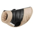 thumbnail image 4 of Spencer Warm Dog Winter Coat Reflective Dog Vest Apparel Waterproof Cold Weather Jacket for All Dogs, Size S-5XL, Khaki, 4 of 12