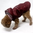 thumbnail image 2 of Chubasquero reflectante para perros grandes, impermeable, resistente al viento y con capucha, 2 of 6