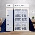 thumbnail image 3 of Kotton Culture Bed Sheet 4 Piece 100% Egyptian Cotton 600 Thread Count Soft Crisp Cooling Cotton Luxury Hotel Sheets Thick with 16" Deep Pocket Snug Fit Smooth Sateen Weave (Navy Blue, King), 3 of 7
