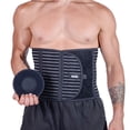 thumbnail image 2 of Faja Abdominal C/ Almohadilla Desmontable Talla S-M Negra Homecare, 2 of 5