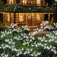 thumbnail image 1 of Luces solares para jardín YaaFen, impermeables, paquete de 2, 160 LED, 1 of 6