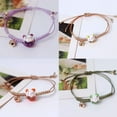 thumbnail image 5 of RSAMD Hand Rope Gifts Lovers Ceramic Cat Pendant Braided Rope Women Hand Ring BracelJO-A8, 5 of 9
