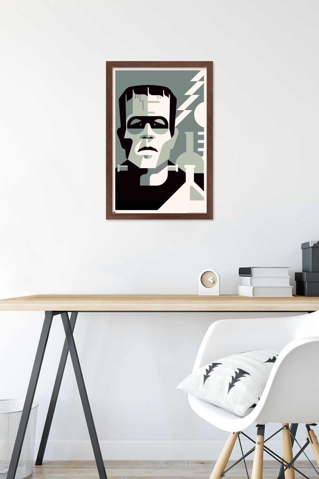 Frankenstein - Graphic Wall Poster, 14.725" x 22.375" Framed