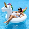thumbnail image 4 of MiracDan Unicorn Pool Float 90cm – Small Inflatable Floatie for Pool Party Decorations, 4 of 8