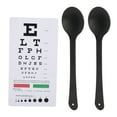 thumbnail image 1 of Pocket Eye Exam Chart, Pocket Eye Charts Sturdy Portable Eyesight  Tool Double Sided with 2pcs Occluder for Medical Students for Offices, 1 of 7