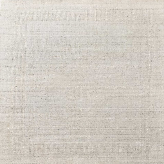 Ahgly Company Tapis d'Intérieur Lavables à la Machine en Or Blanc Moderne Industriel, Carré de 4'