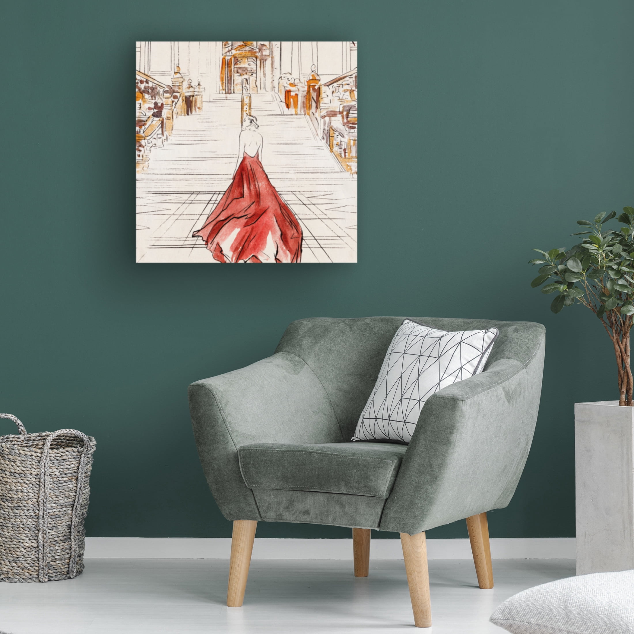 Trademark Fine Art Melissa Wang  Feeling Grand I Canvas Wall Art