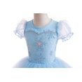 thumbnail image 3 of Aolyty Little Girls Princess Dress Blue Dress 5T, 3 of 7