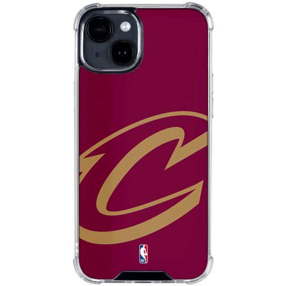 Skinit NBA Cleveland Cavaliers Large Logo iPhone 15 Clear Case