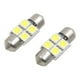 thumbnail image 1 of 2pcs 31mm Festón Bombilla LED Blanco Frío 4-SMD-5050 Luces de Techo Mapa para Auto 12V, 1 of 1