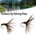 thumbnail image 2 of 10pcs Tenkara Fly Fishing Flies, 10mm Fishing Lures Flies Set, 2 of 9