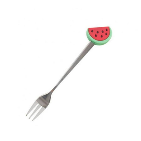 

GOODLY Stainless Steel Stirring Coffee Spoon Appetizer Dessert Fork Ice-Cream Tea Sugar Spoon Fruit Cake Fork Spoons Dessert Demitasse Spoons Kitchen Dining Bar