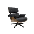 thumbnail image 3 of Silla Lounge Eames + Ottoman Style - Negro CARRIZO Silla Lounge Eames + Ottoman Réplica - Negro, 3 of 11