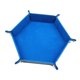 thumbnail image 1 of Bandeja Hexagonal para dados, soporte organizador duradero de doble cara, dados plegables rodantes Zulema bandeja de dados, 1 of 8
