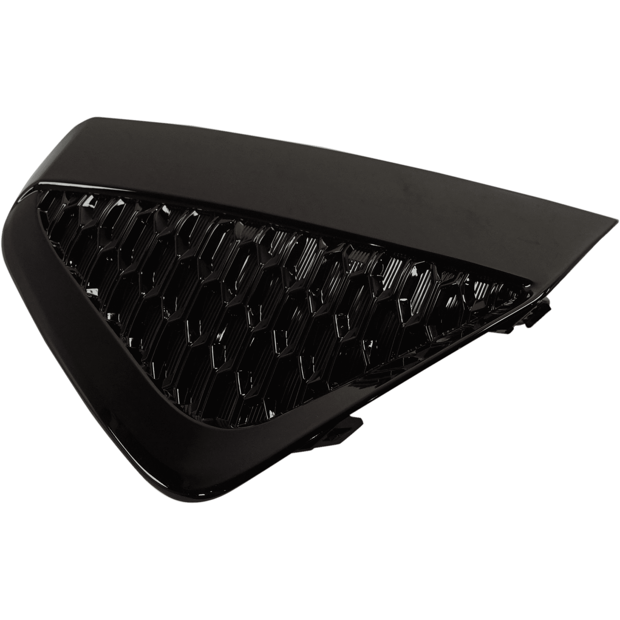 Fog Light Cover Compatible with 2019 Nissan Murano Left Driver Black