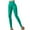 Green, variant on RYRJJ Women's High Waisted Workout Leggings Butt Liftting Athletic Running Gym Yoga Pants Seamless Gym Leggings(Pink,L)