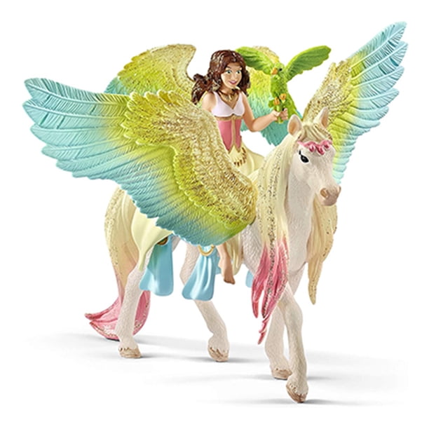 Cuadros Decorativos 5D bricolaje ronda completa taladro diamante pintura Ángel caballo Kit decoración del hogar (B6199) Wdftyju de costura negro 4 estilos