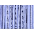 thumbnail image 1 of Ahgly Company Indoor Rectangle Abstract Blue Modern Area Rugs, 2' x 4', 1 of 4