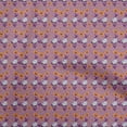 thumbnail image 1 of oneOone Cotton Silk Purple Fabric Halloween Fabric For Sewing Printed Craft Fabric By The Yard 42 Inch Wide, 1 of 4