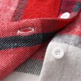 thumbnail image 6 of Annhoo Kids Flannel Shirt Jacket Trendy Plais Lapel Long Sleeve Button down Tops Toddler Boys Girls Fall Outwear, 6 of 7