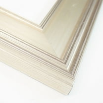 5x7 In Frame Silver Solid Wood Picture Frame Width 3 Inches | Interior Frame Depth 0.625 Inches |