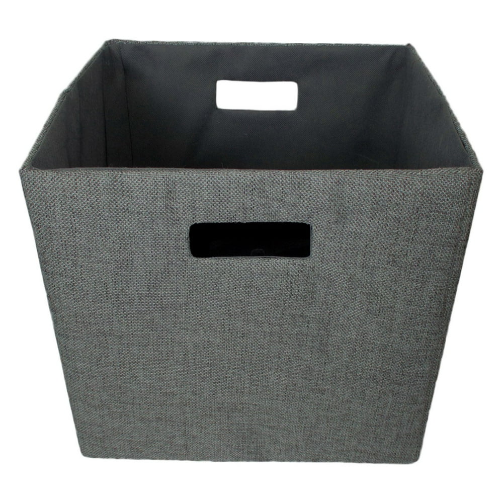 Wald Import Canvas Collapsible Storage Cube
