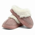 thumbnail image 3 of Fuzzy House Slippers for Girls Boys, Kids Soft Plush House Shoes Winter Warm Indoor Outdoor Slippers, 3 of 6