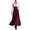 Wine, variant on Bxsruta Womens Long Sleeve Shirt Dress Maxi Length Button Down Casual Workwear