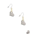 thumbnail image 2 of Delight Jewelry Stainless Steel Heart Gold Tone Infinity French Earrings, 2 of 4