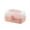 Pink-S, variant on Plastic Storage Box with Lid and Handle Waterproof Container for Adults Male Female Holder