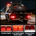 thumbnail image 3 of Wireless Trailer Lights Magnetic,Wireless Trailer Lights,2025 New Led Wireless Tail Lights for Trailer,Rechargeable Towing Light Kit with Powerful Suction Base for Trucks,Boat,RV,Vehicle, 3 of 10