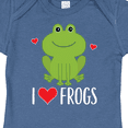thumbnail image 4 of Inktastic I Love Frogs Gift Boys or Girls Baby Bodysuit, 4 of 5