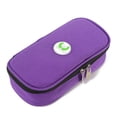 thumbnail image 1 of Bolsa enfriadora de insulina Bolsa de viaje - Medicamentos para diabéticos Enfriador portátil aislado Bolsa enfriadora de diabetes (Púrpura) Xemadio LN-0632, 1 of 6