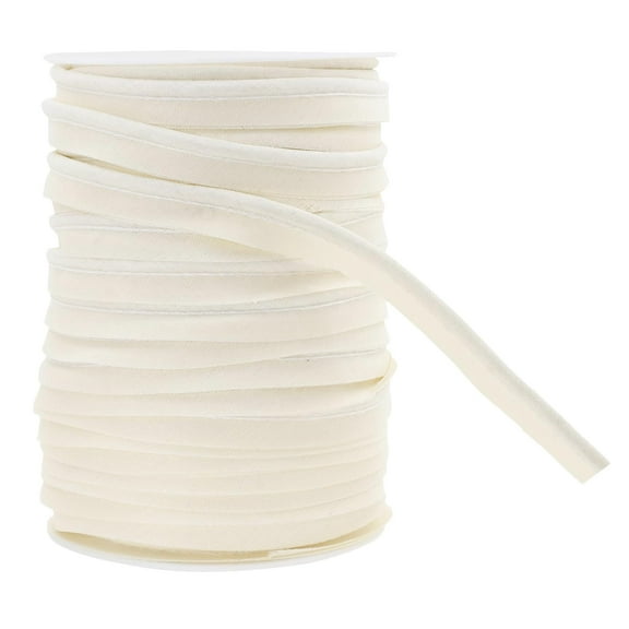 55 Yards Maxi Piping Trim with Welting Cord - 1/2 Inch Maxi Piping Bias Tape for Sewing - Lip Cord Trim by The Yard for Upholstery Trimming