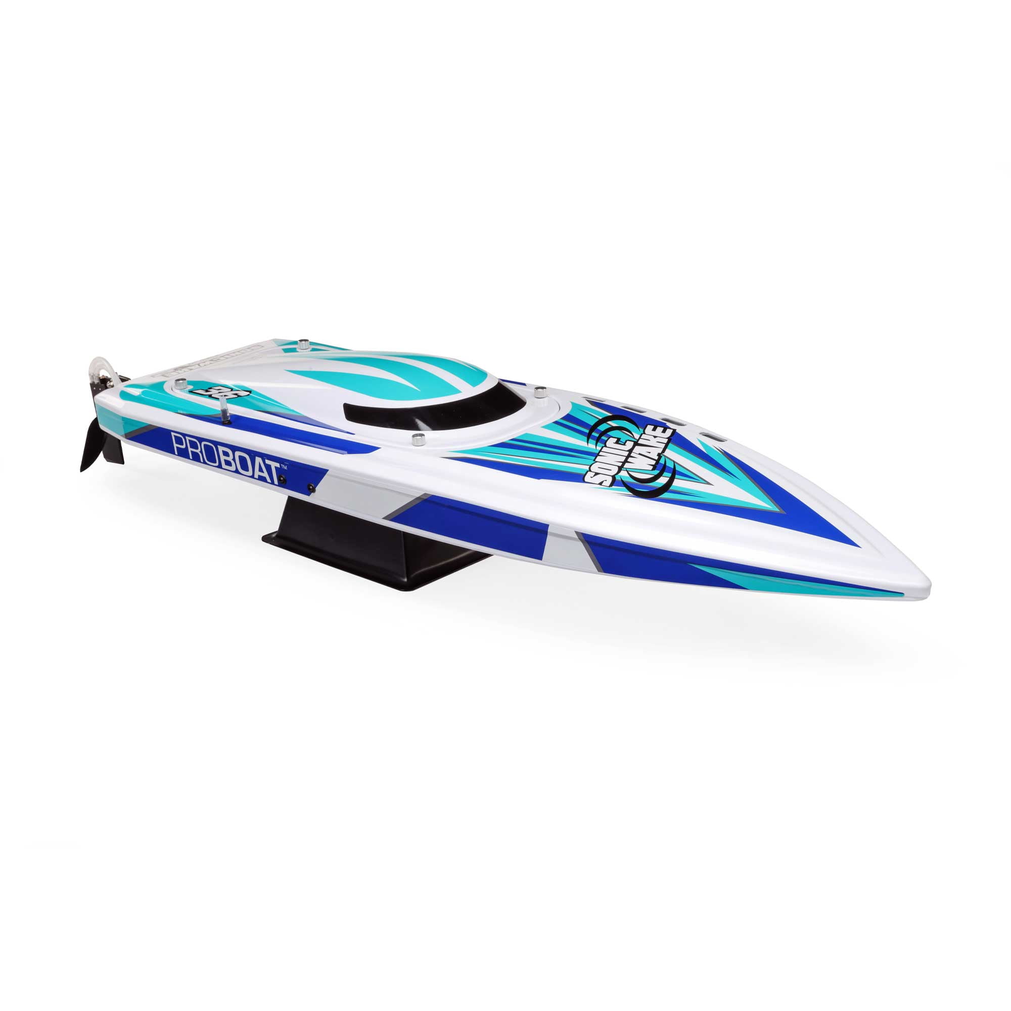 Pro Boat Sonicwake V2 36" Self-Righting Brushless RC Boat Deep-V RTR Batteries and Charger Not Included White PRB08032V2T2 Boats RTR Electric