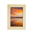 thumbnail image 1 of Sunrise Ocean Sky Cloud Reflection Desktop Display Photo Frame Picture Art Painting 5x7 inch, 1 of 3
