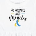 thumbnail image 4 of Inktastic No Mistakes, Just Miracles Down Syndrome Awareness Girls Baby Dress, 4 of 5