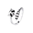 thumbnail image 1 of Anillo Abierto De Mapache Creativo, Anillos De Apertura De Animales Bonitos, Anillo De Dedo Ajustable Para Fiesta De Mujer Minnieouse AP005733-00, 1 of 6