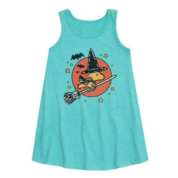 Peanuts - Woodstock Witch - Toddler & Youth Girls A-line Dress