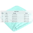 thumbnail image 3 of Fleece Throw Blanket for Couch, Super Soft Cozy Blankets, 59.06x47.24" Mint Green Blanket Lightweight Fuzzy Comfy Flannel Blanket Warm Plush for Sofa Bed Decor, 3 of 9