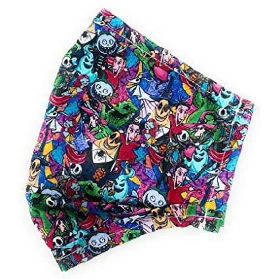 Nightmare Before Christmas ADULT Face Mask Nose Clip