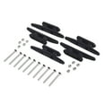 thumbnail image 2 of MYG 5x Yacht Deck Dock Rope Cleat / Deck Cleats 4\" in Black, 2 of 10