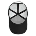 thumbnail image 4 of Lsque Leaf Print Green Baseball Cap Trucker Low Profile Hat Golf Dad Hat Adjustable Original Classic Unconstructed Plain Cap Men Women, 4 of 9