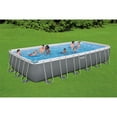 thumbnail image 5 of Bestway 24ft x 12ft x 52in Rectangular Frame Family Swimming Pool & Test Kit, 5 of 13