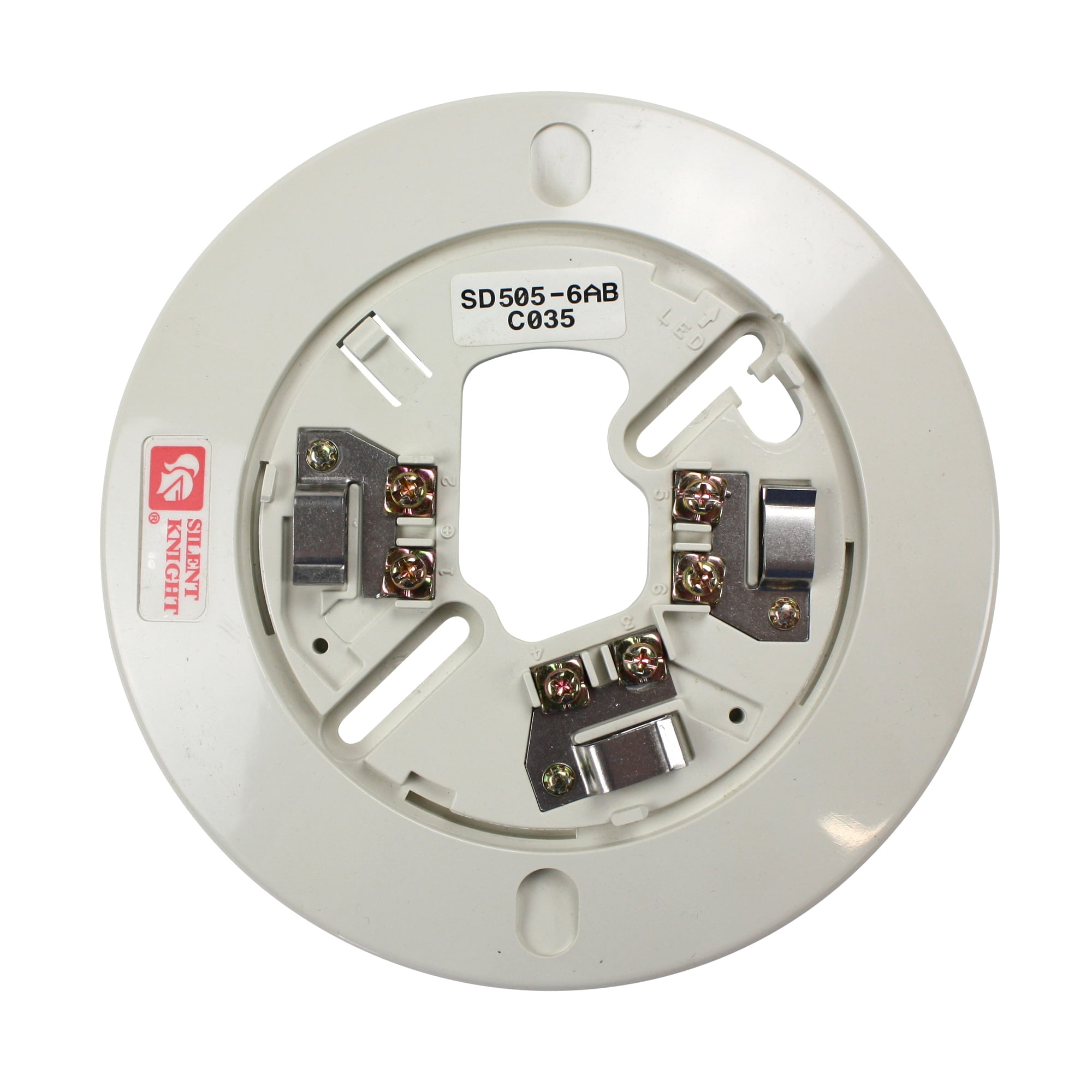 Silent Knight SD5056AB Addressable Base, 6 Inch Twist Lock Smoke