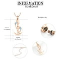 thumbnail image 2 of Anchor with Dolphin Cremation Jewelry for Ashes Holder Urn Necklace Lockets for Human Ashes Pendent for Ashes and Chain, 2 of 7