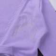 thumbnail image 5 of renvena Girls Kids Classic Long Sleeve Front Knot Cotton Wrap Top Ballet Dance Cardigan, 5 of 7