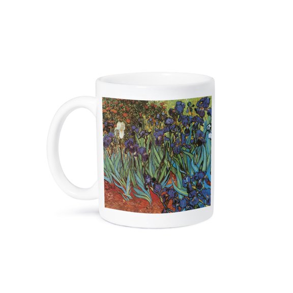 3dRose, Irises by Vincent Van Gogh, 11oz Mug