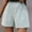 Mint Green, variant on zanvin Shorts for Women, Women's Loose Wide Leg Pants High Waist Straight Pants Casual Cotton Linen Shorts